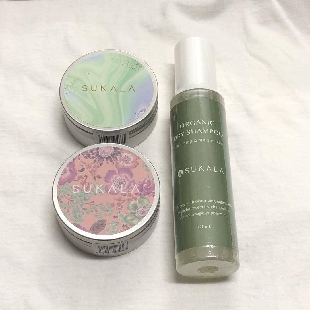 未開封SUKALA エッセンシャルバーム 3個とショップバックセット SUKALA】SUKALAエッセンシャルバーム(ヒノキ＆ローズマリー