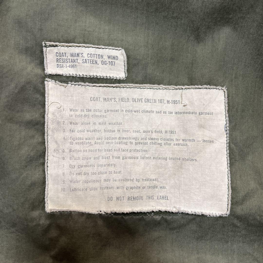 50s 60s us.army m-51 ミリタリーフィールドジャケット