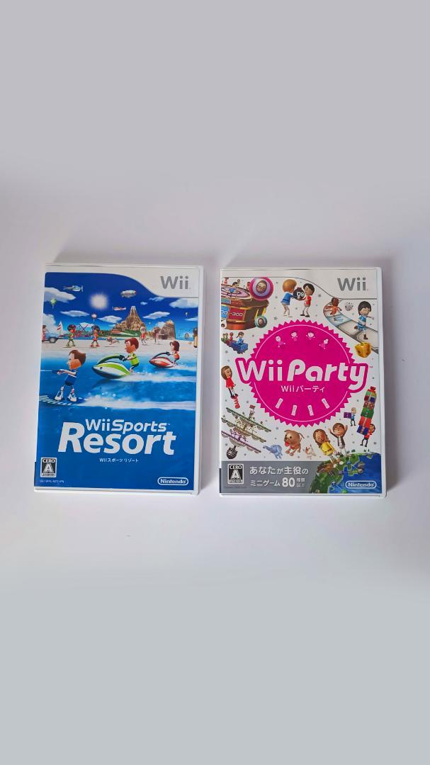 Nintendo Wii 本体セット＋Wiiパーティ＋スポーツリゾート