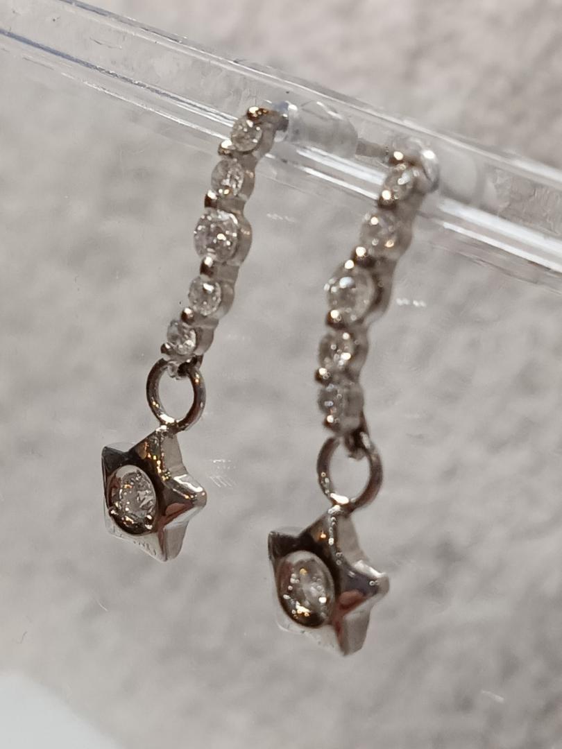 ☆pt900★天然ダイヤ0.36ct☆ピアス★61