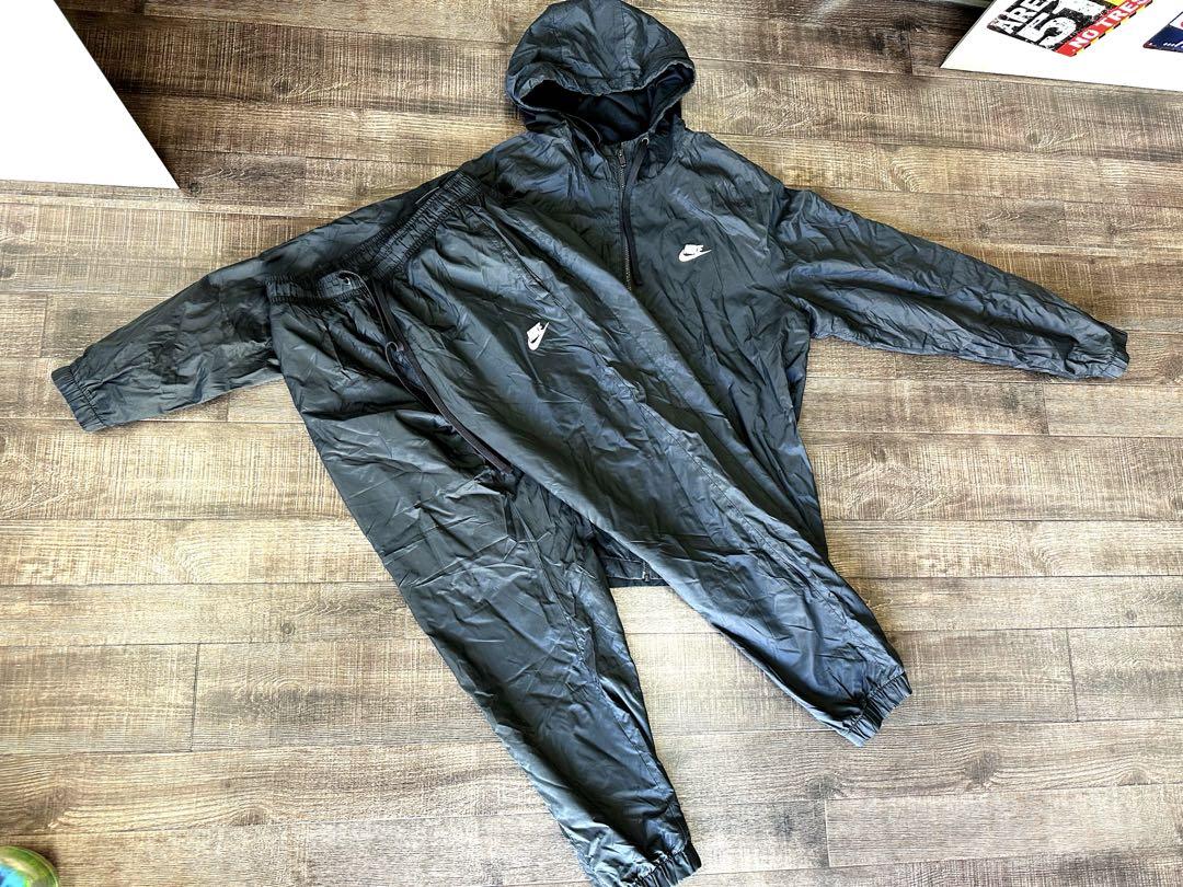 希少サイズ NIKE ナイキ ナイロン シャカシャカ セットアップ