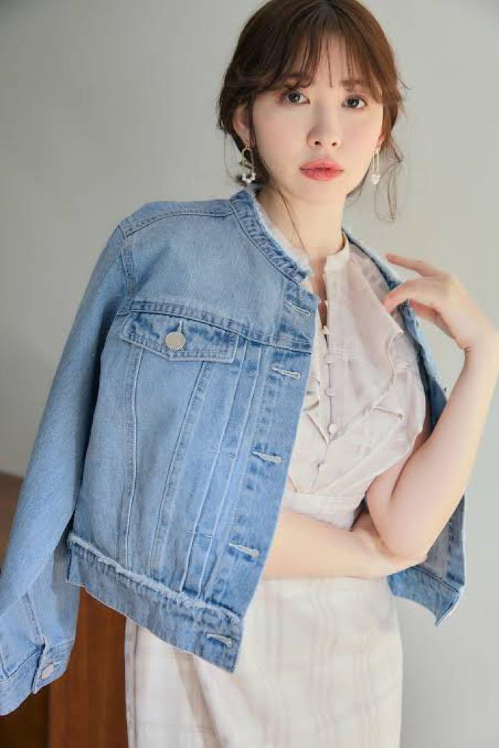 Gジャン/デニムジャケット Everyday Denim Jacket  light blue