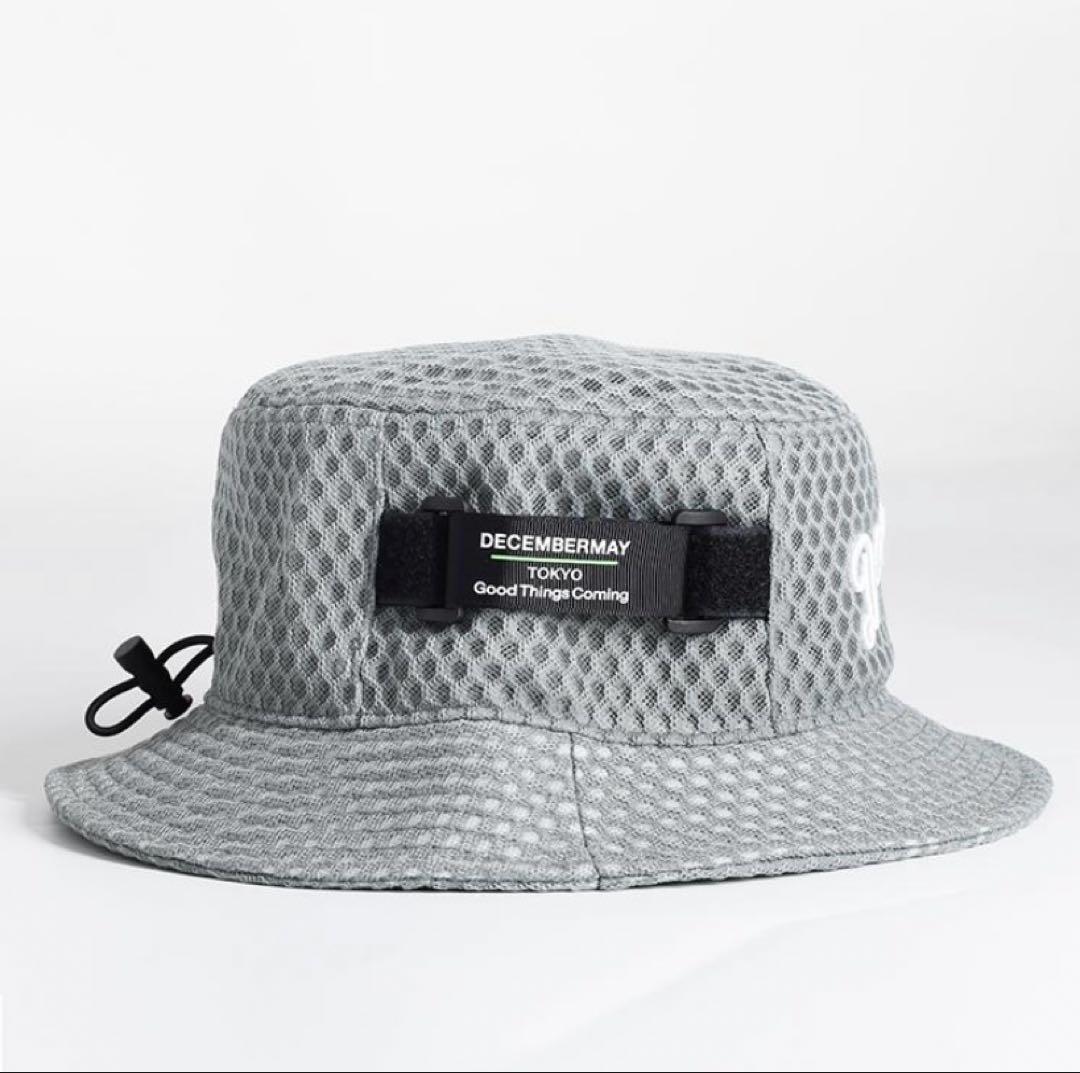 【極美品】ディセンバーメイ ゴルフ フルメッシュ バケットハット UNISEX