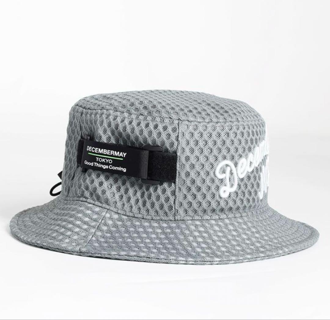 【極美品】ディセンバーメイ ゴルフ フルメッシュ バケットハット UNISEX