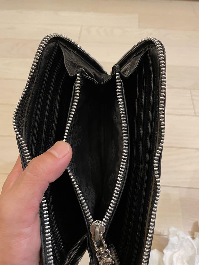 最終値下げ　クロムハーツ長財布　アリゲーター　インボイス付き