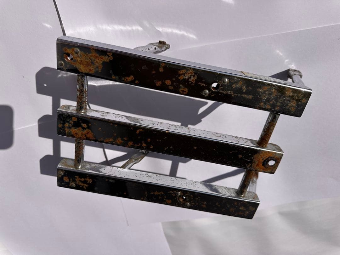 ハーレーショベルFLT用キャリア グラブバー 錆ありHarley-Davidson