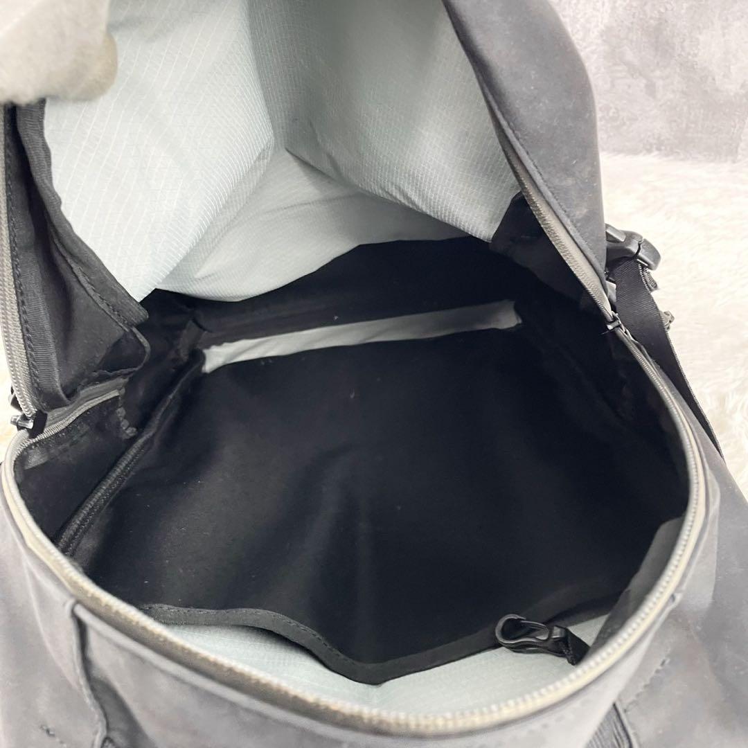 A4可 美品 PORTER フューチャー キャンバス バックパック 黒 ファスナ