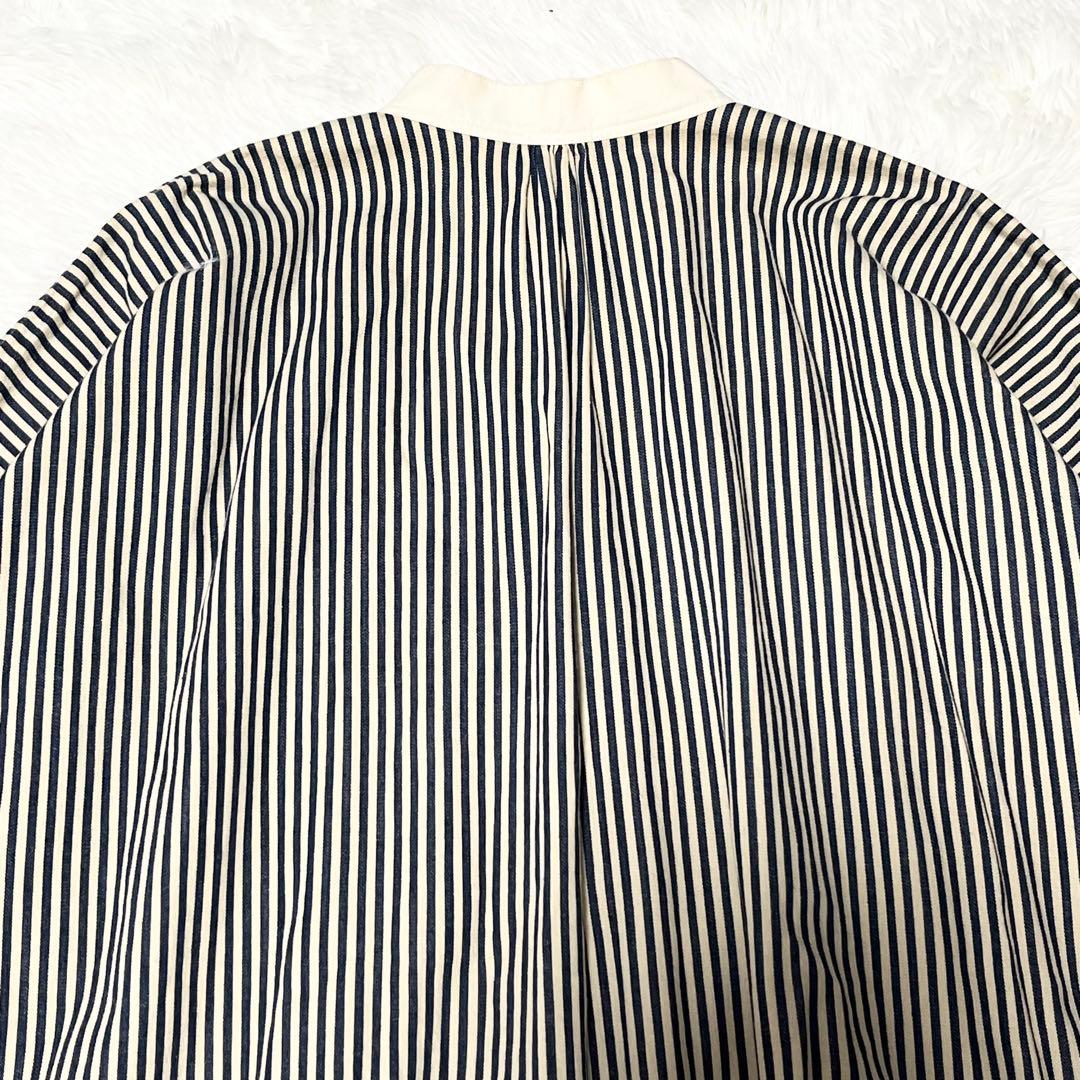 45R モンプチ ヒッコリー ドレス ワンピース ストライプ サイズ0