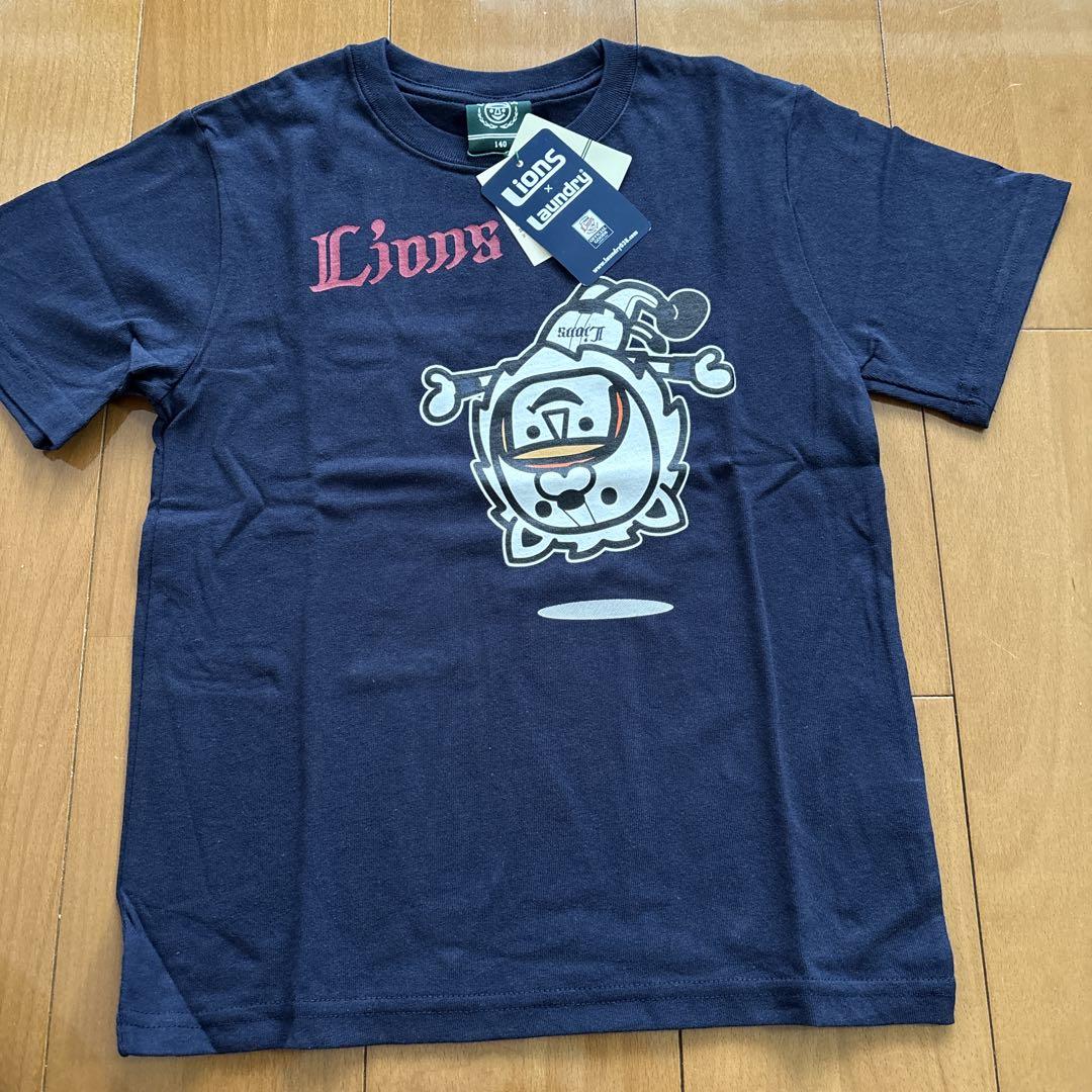 新品限定コラボ！ランドリー×西武ライオンズキッズTシャツ140cm別注プロ野球 新品限定コラボ！ランドリー×西武ライオンズキッズTシャツ140cm