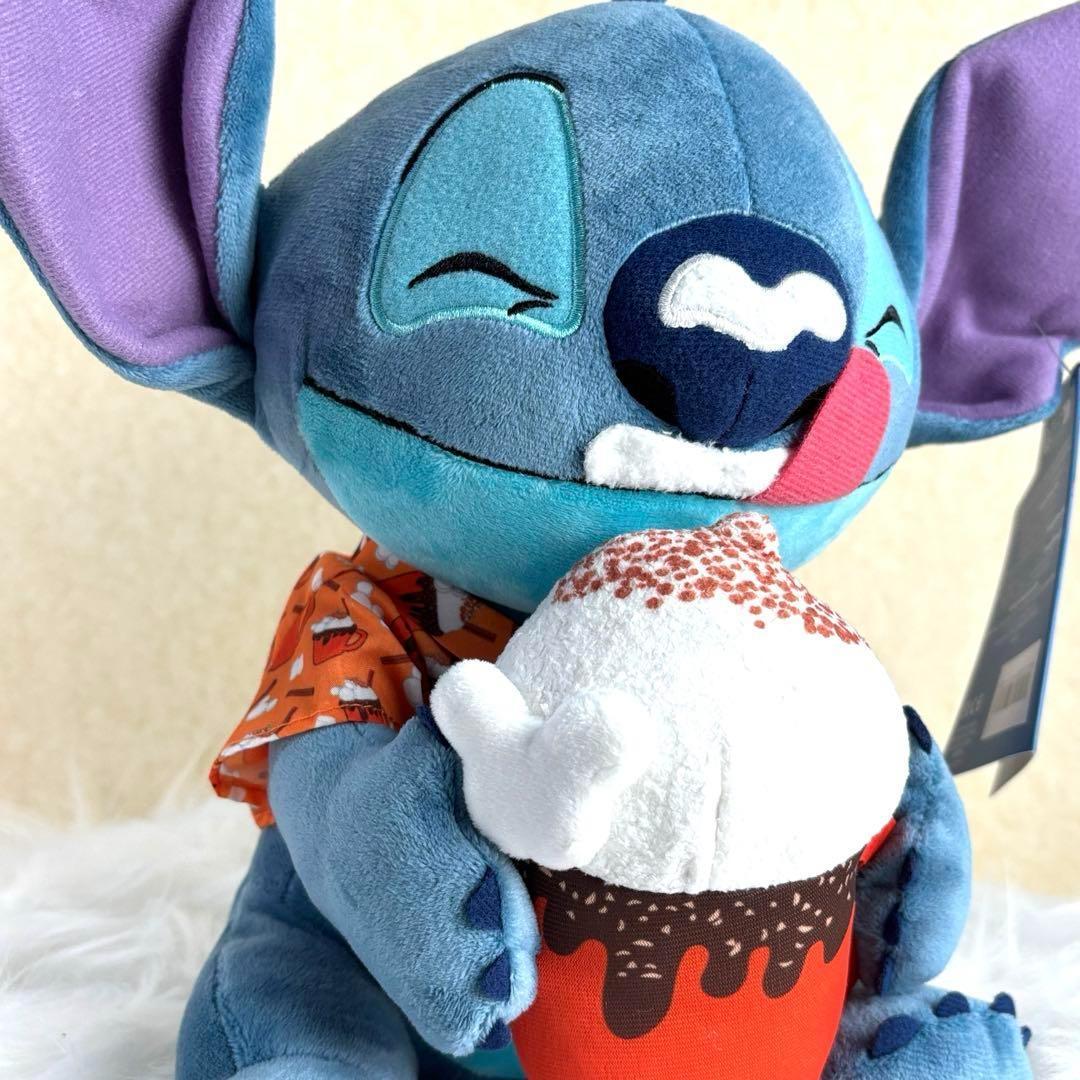 スティッチ　ぬいぐるみ　ホットチョコレート　M 30㎝　【海外ディズニー公式】 スティッチ ぬいぐるみ ホットチョコレート M 30㎝ 【海外