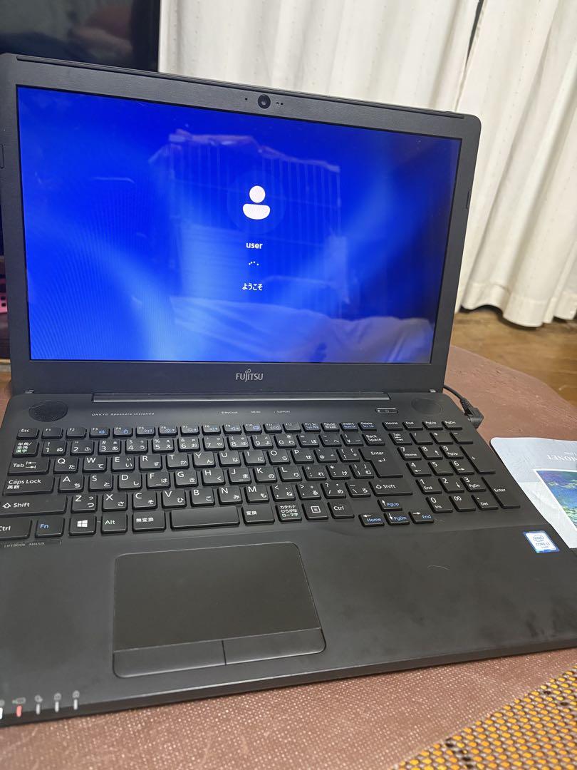 LIFEBOOK AH45/X シャイニーブラック ＋PCケース