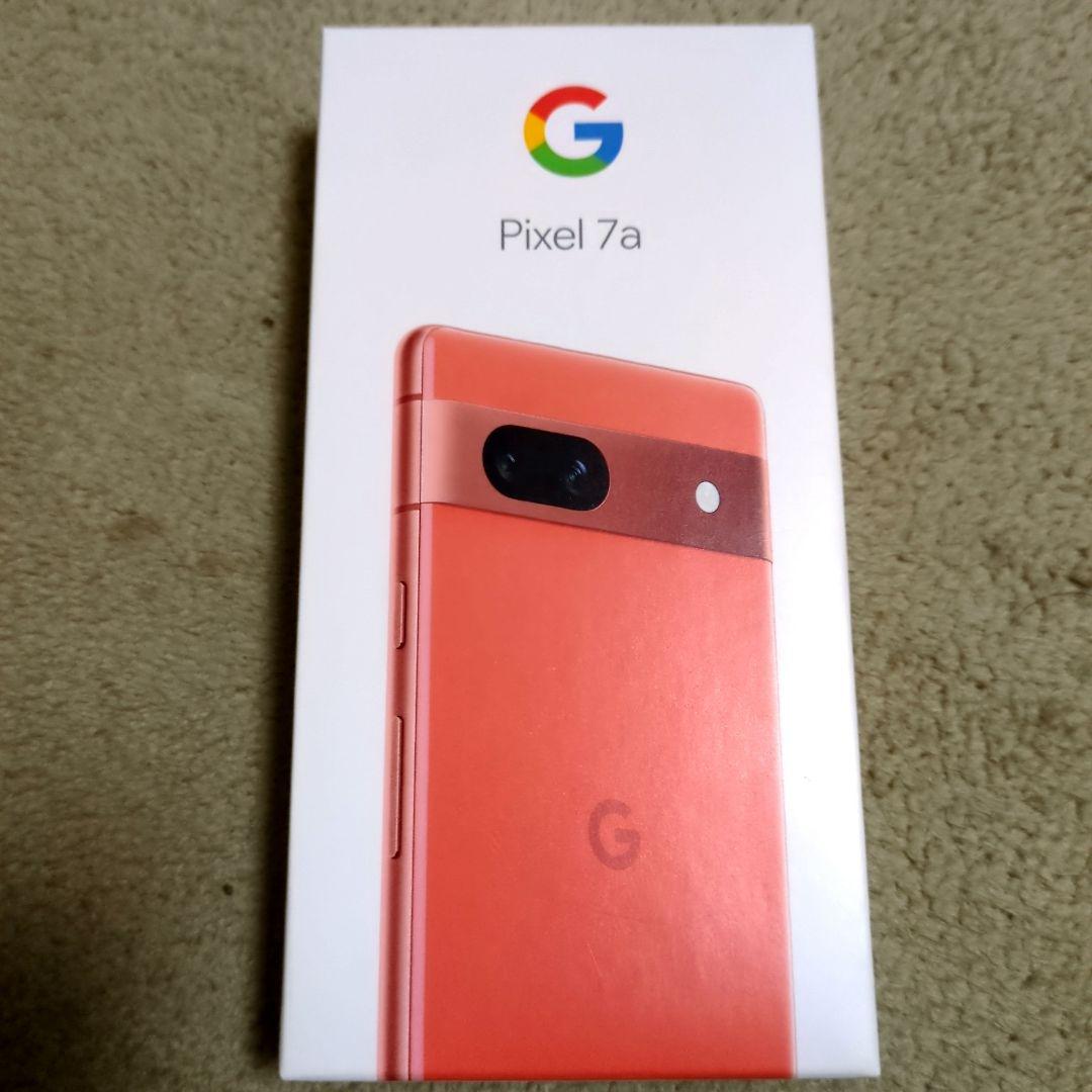 容量128GBGoogle Pixel 7a コーラル 128 GB SIMフリー