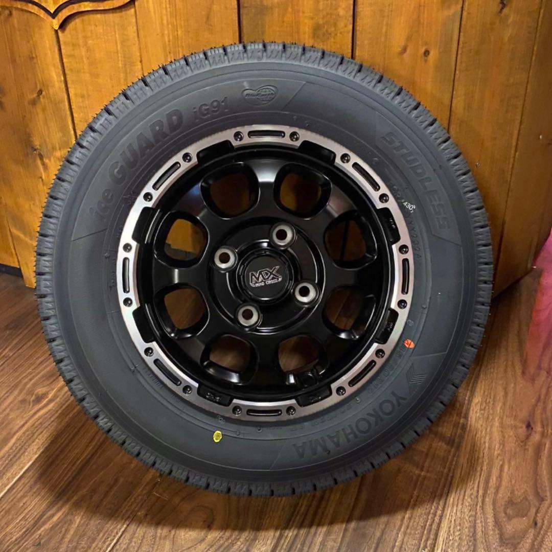 ⭐️軽トラ⭐️軽バン⭐️新品❄️スタッドレス❄️タイヤホイール⭐️地域限定⭐️送料無料✨