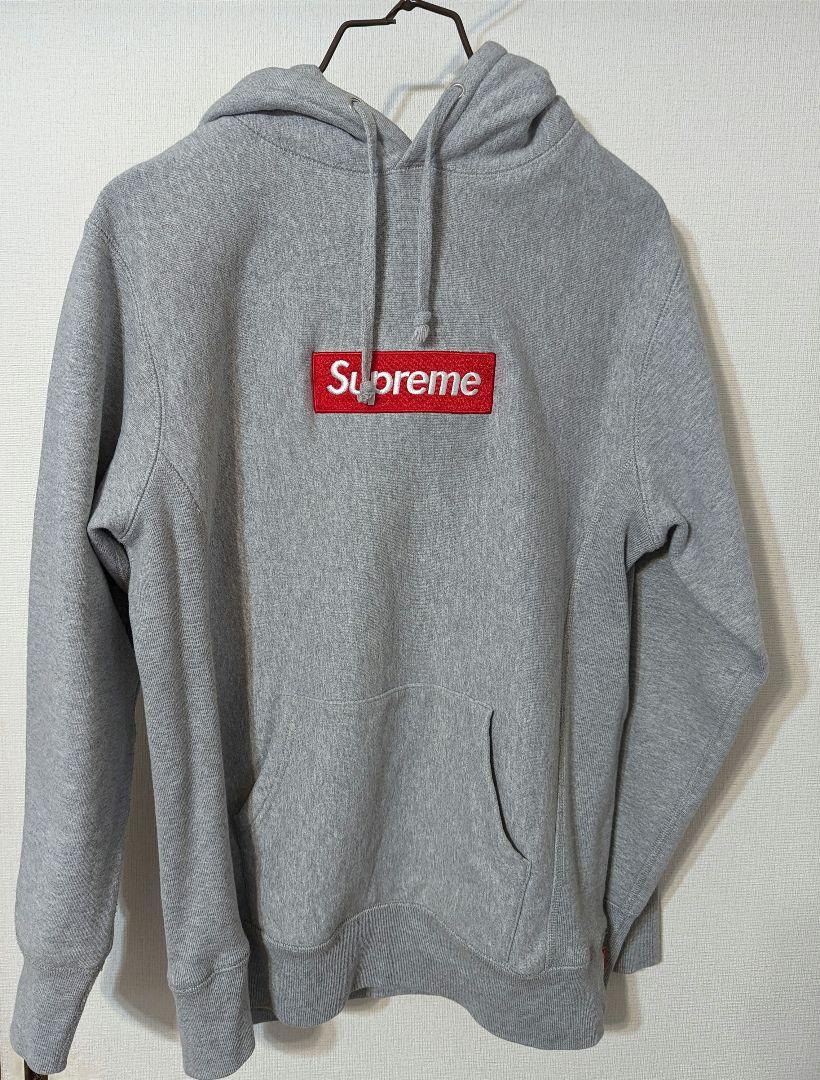SUPREME ボックスロゴフーデッドスウェット Ｍサイズ