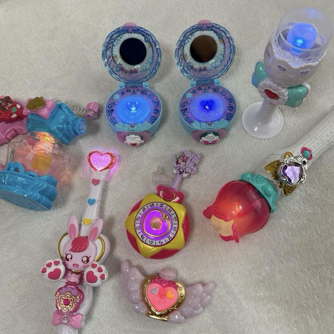 プリキュア おもちゃ まとめ売り トロピカルパクト　ヒーリングステッキDX