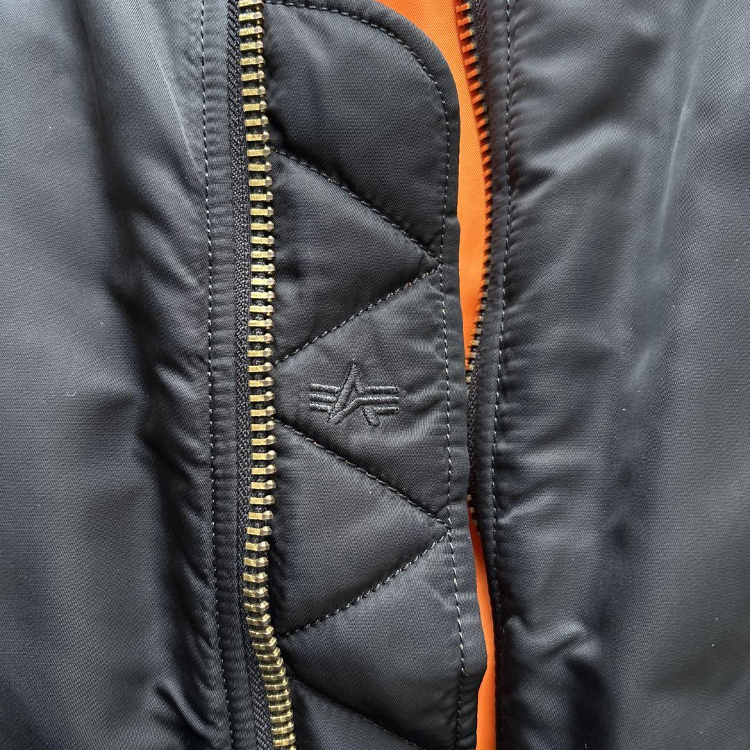 ALPHA INDUSTRIES MA-1 ジャケット アルファ　ブラック S