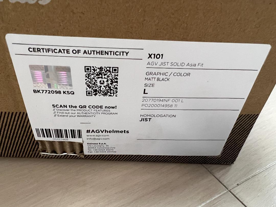 ☆ agv X101 L(A50423-9) ヘルメット マットブラック ヘルメット
