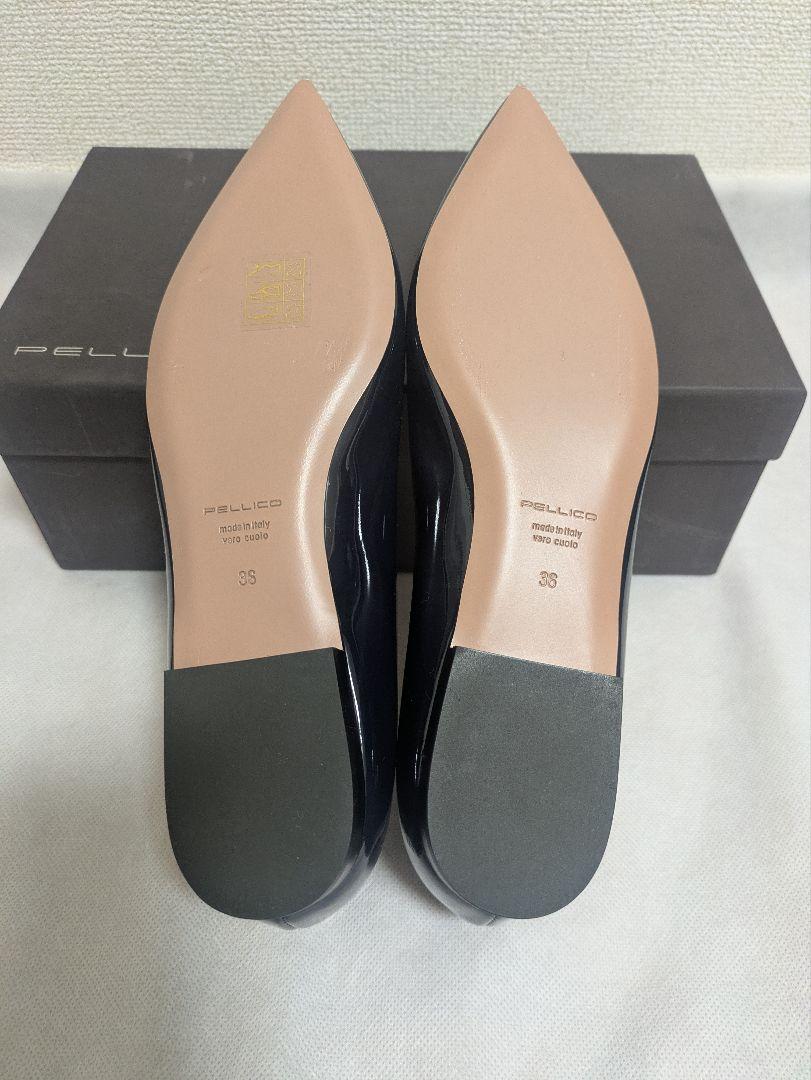 【新品】 PELLICO ANELLI フラットパンプス 36