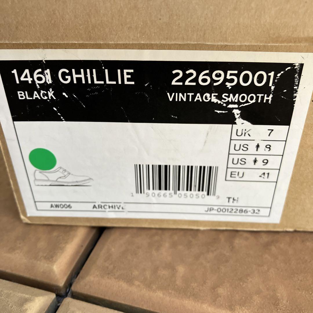 Dr Martdens 1461 GHHLLIE UK7 美品　ブラック Dr Martdens 1461 GHHLLIE UK7 美品 ブラック
