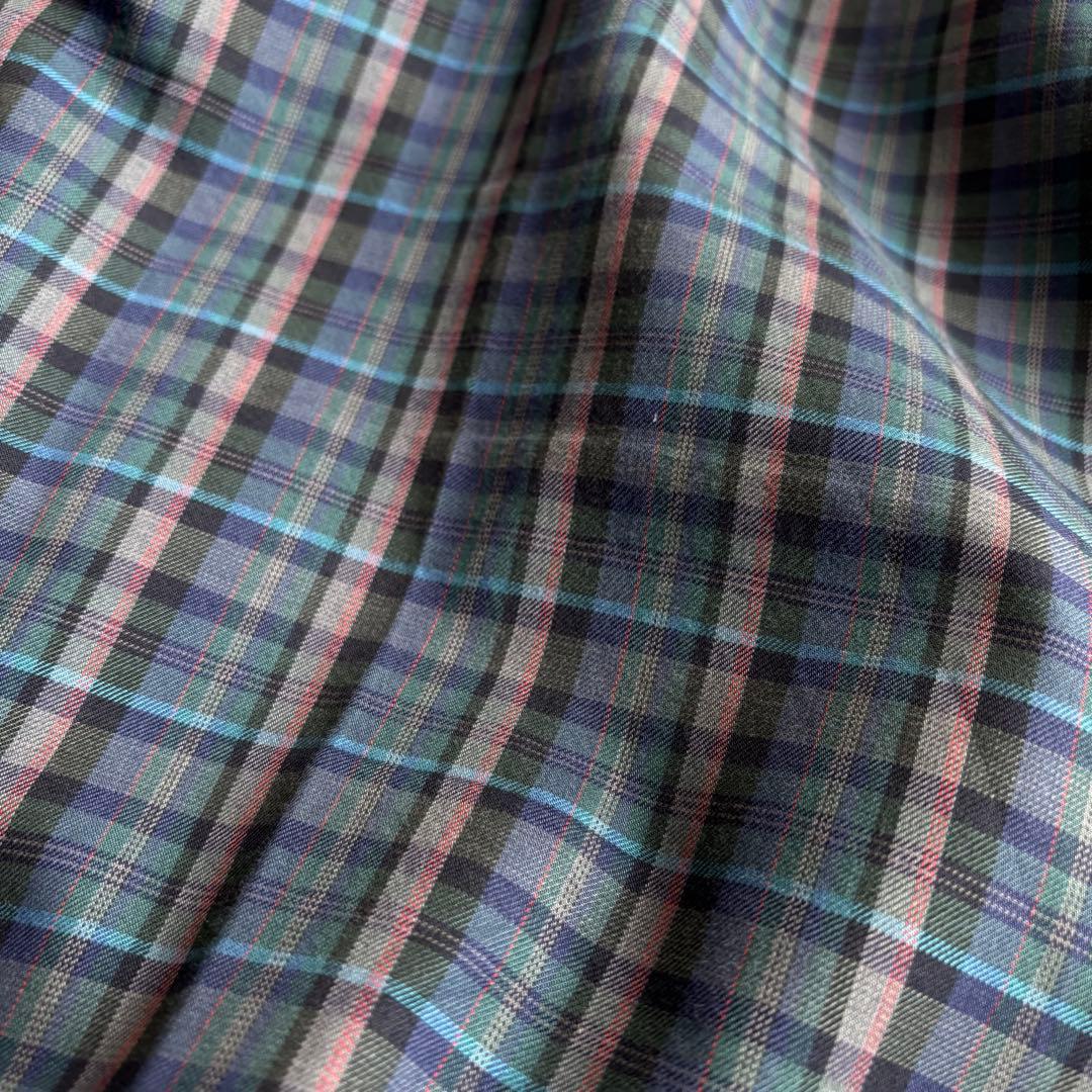 80s-90s EURO VINTAGE 2-tuck check slacks 80s-90s EURO VINTAGE 2-tuck check slacks