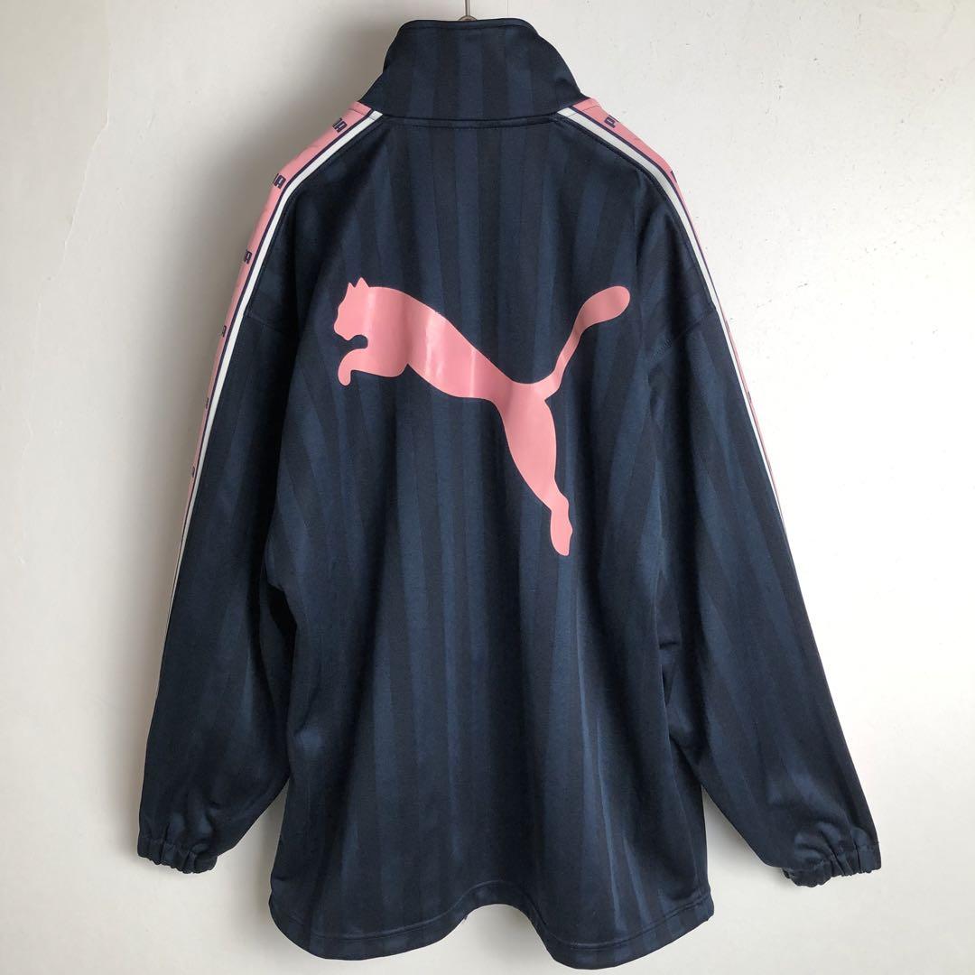 はむはむ♪PUMA ジャージ 上下 セットアップ ピンク ビックロゴ
