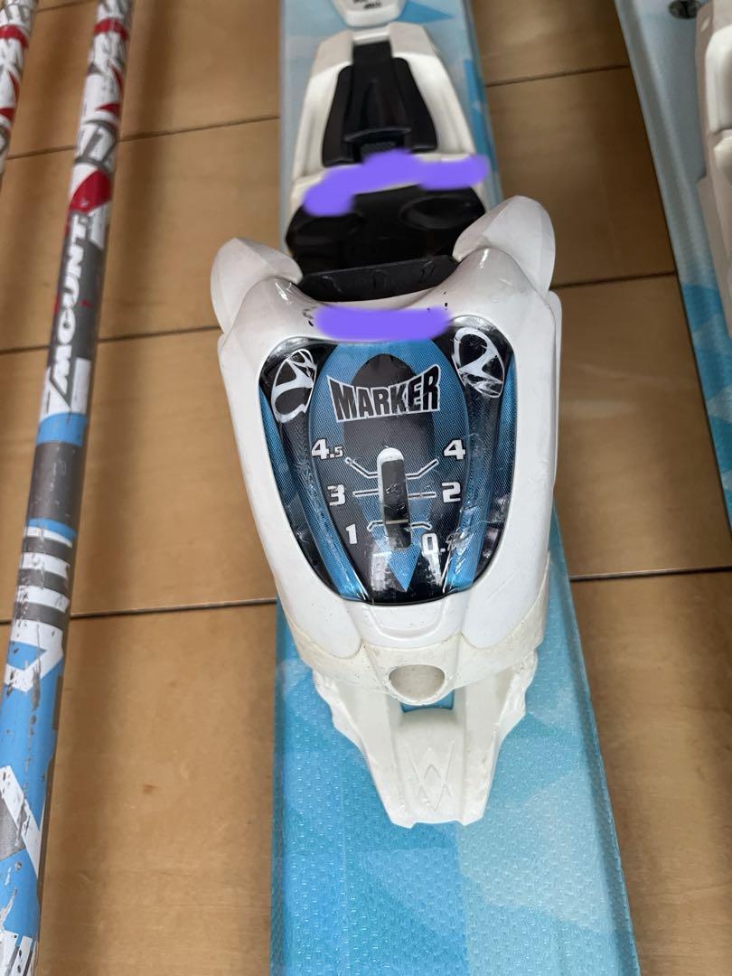 Volkl ジュニアスキー板　110cm. 小学生　女子