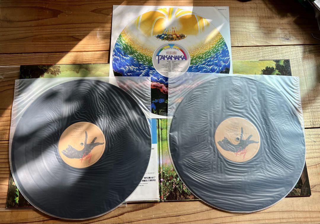 高中正義 虹伝説2枚組 レコード 2LP 帯付き