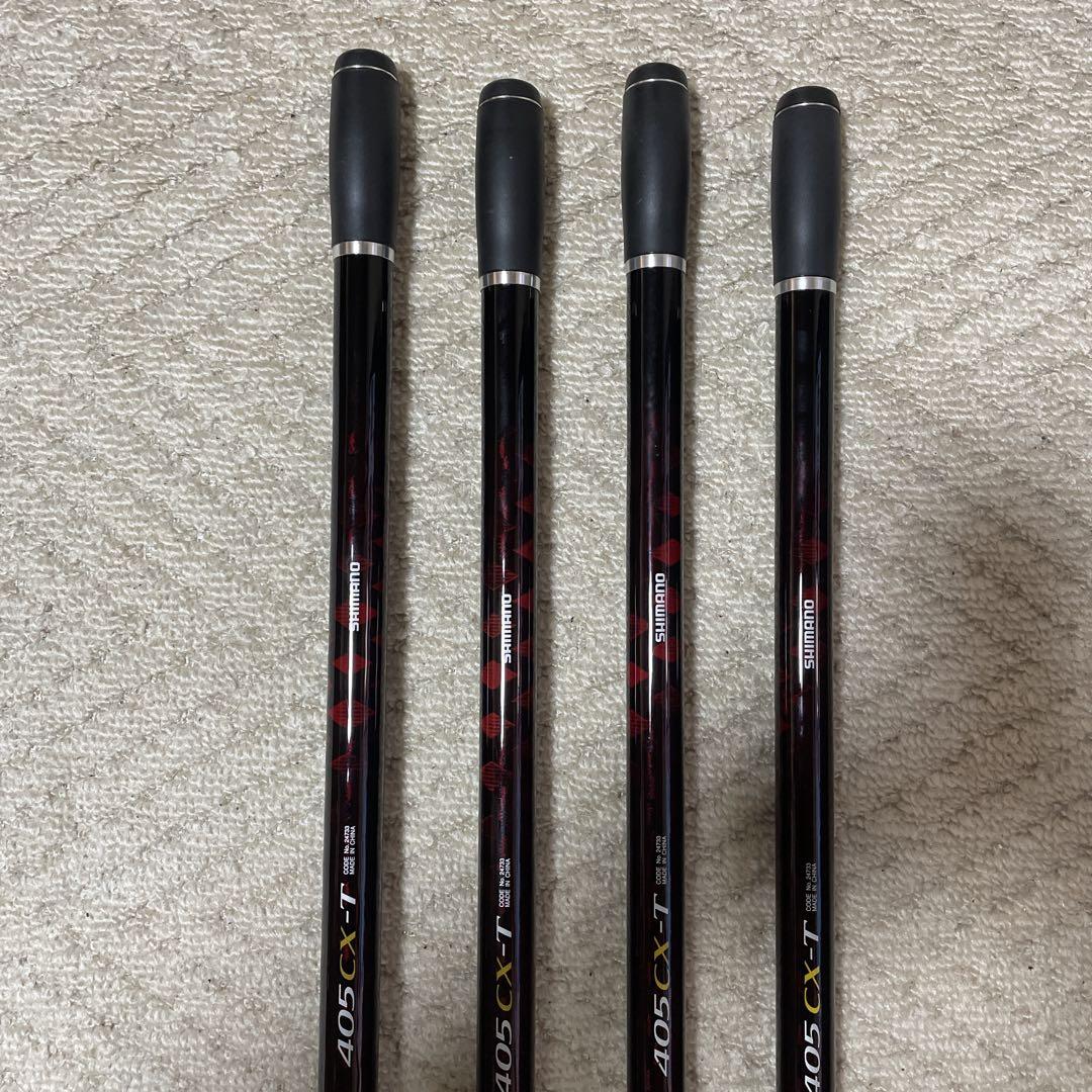 美品シマノ サーフリーダー 405 CX-T 7点Kガイド 4本セット