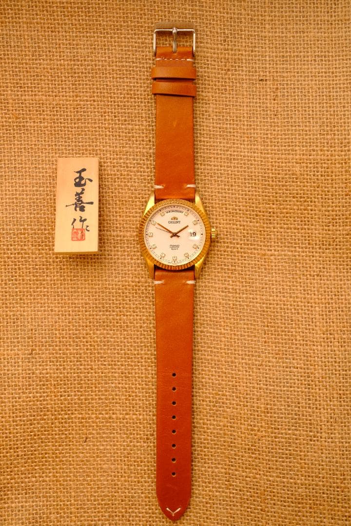 Orient President daydate 自動巻き腕時計目立った傷や汚れなし