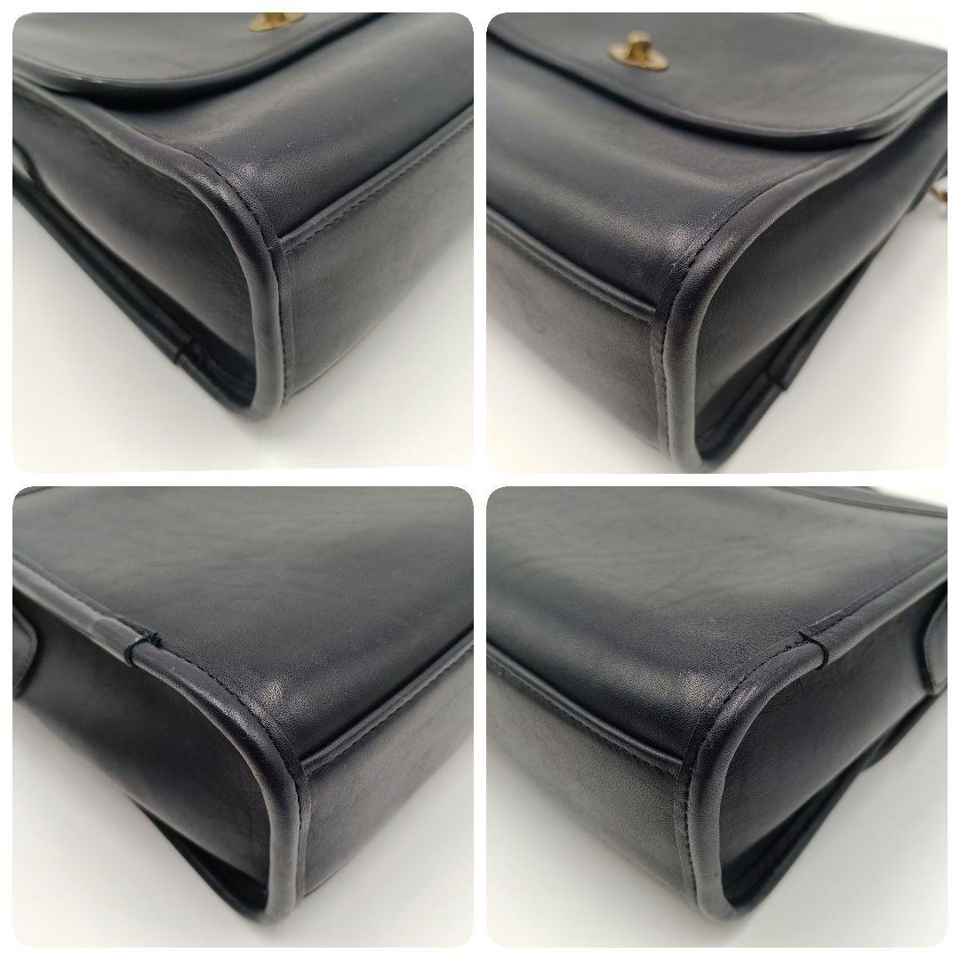 オールドコーチ ショルダーバッグ ターンロック 2way ネイビー