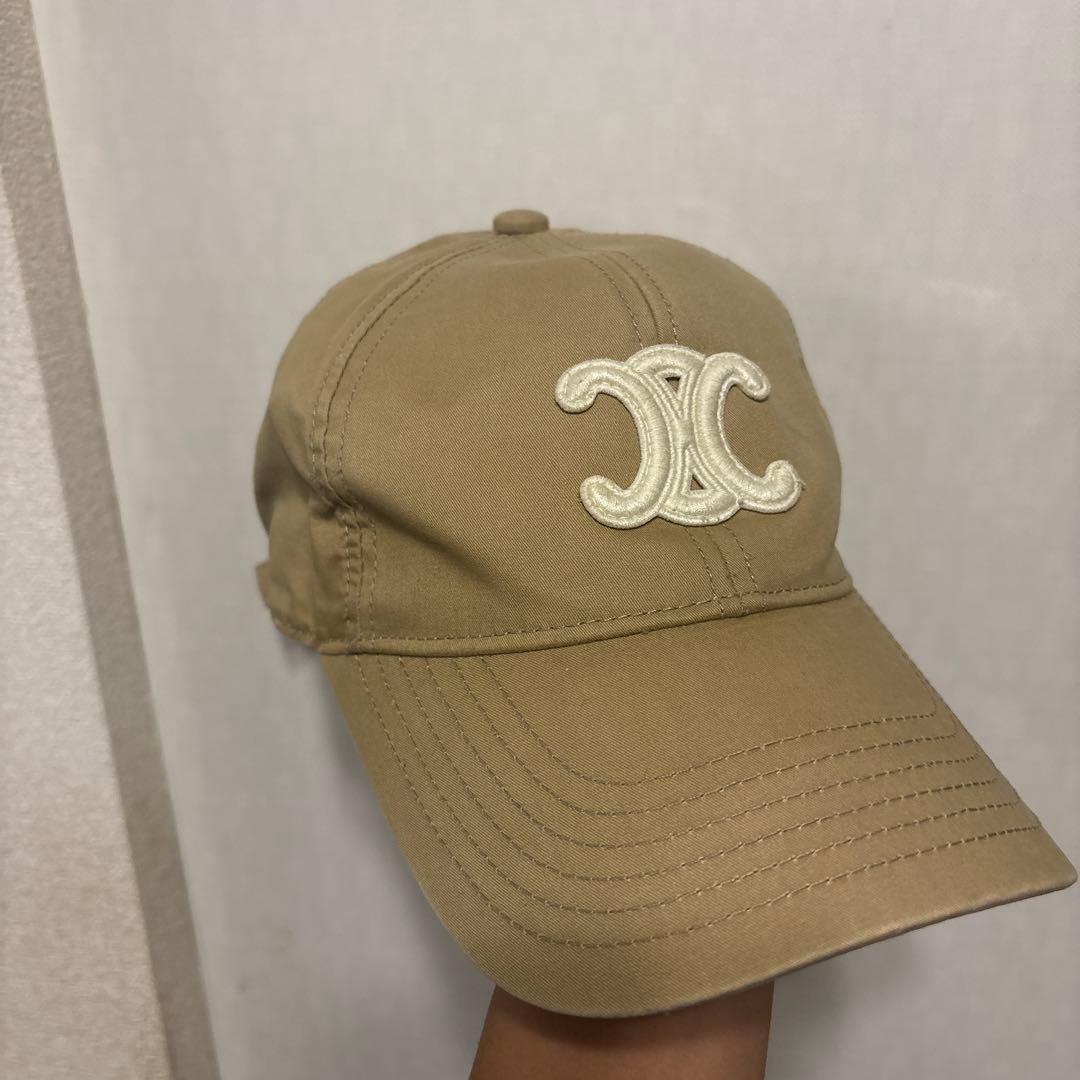 【CELINE】トリンオフ ベースボール キャップ帽子