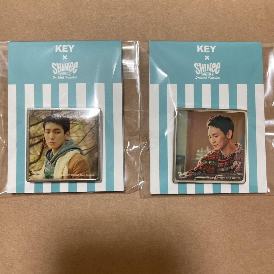 SHINee - SHINee ジョンヒョン SM公式 グッズ ヒストリー ピンバッジ バッチ KEY x SHINee World ピンバッジ - メルカリ
