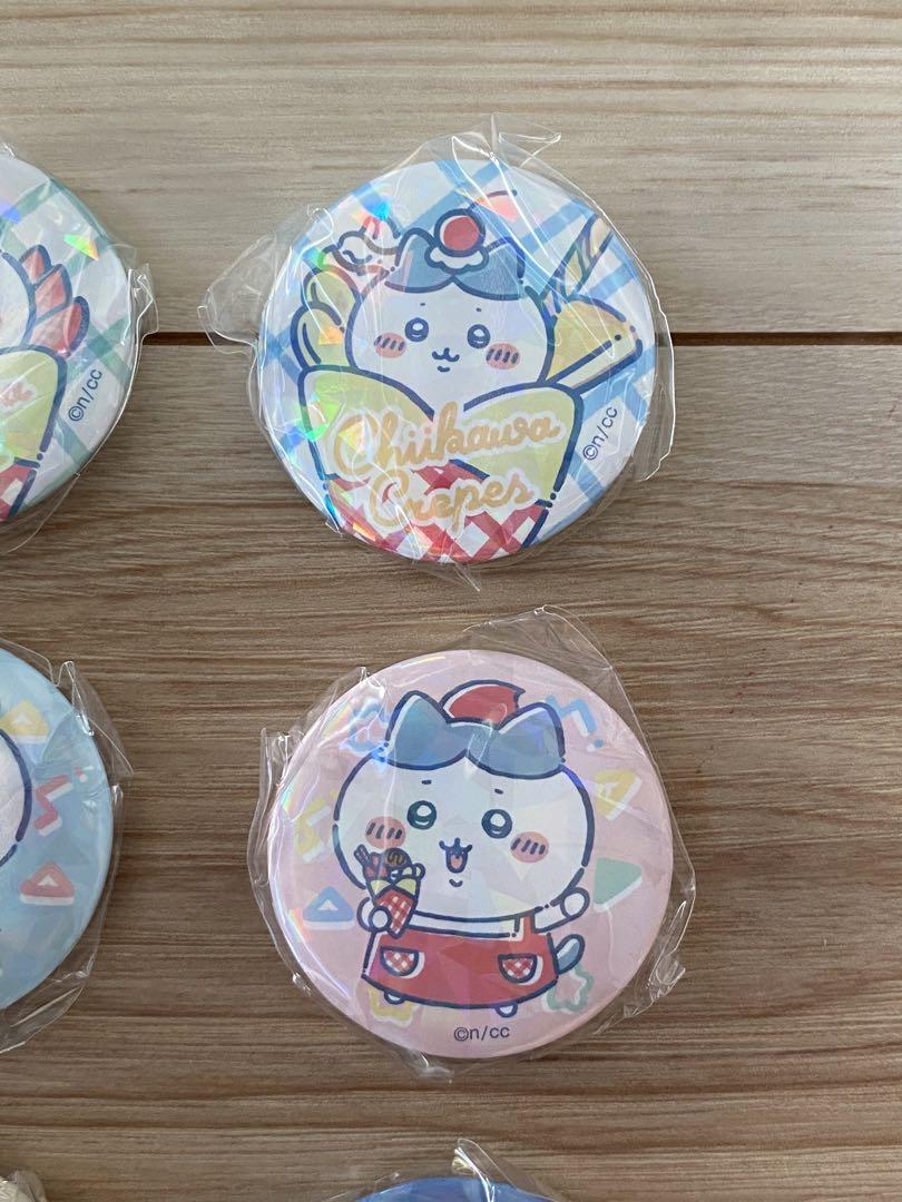 ちいかわ　クレープ　缶バッジ　コンプリート　原宿