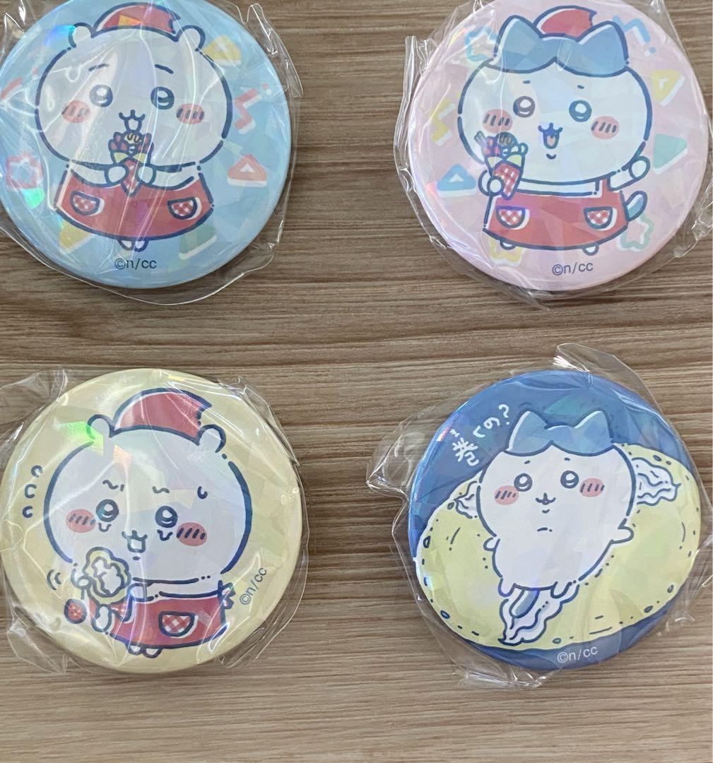 ちいかわ　クレープ　缶バッジ　コンプリート　原宿