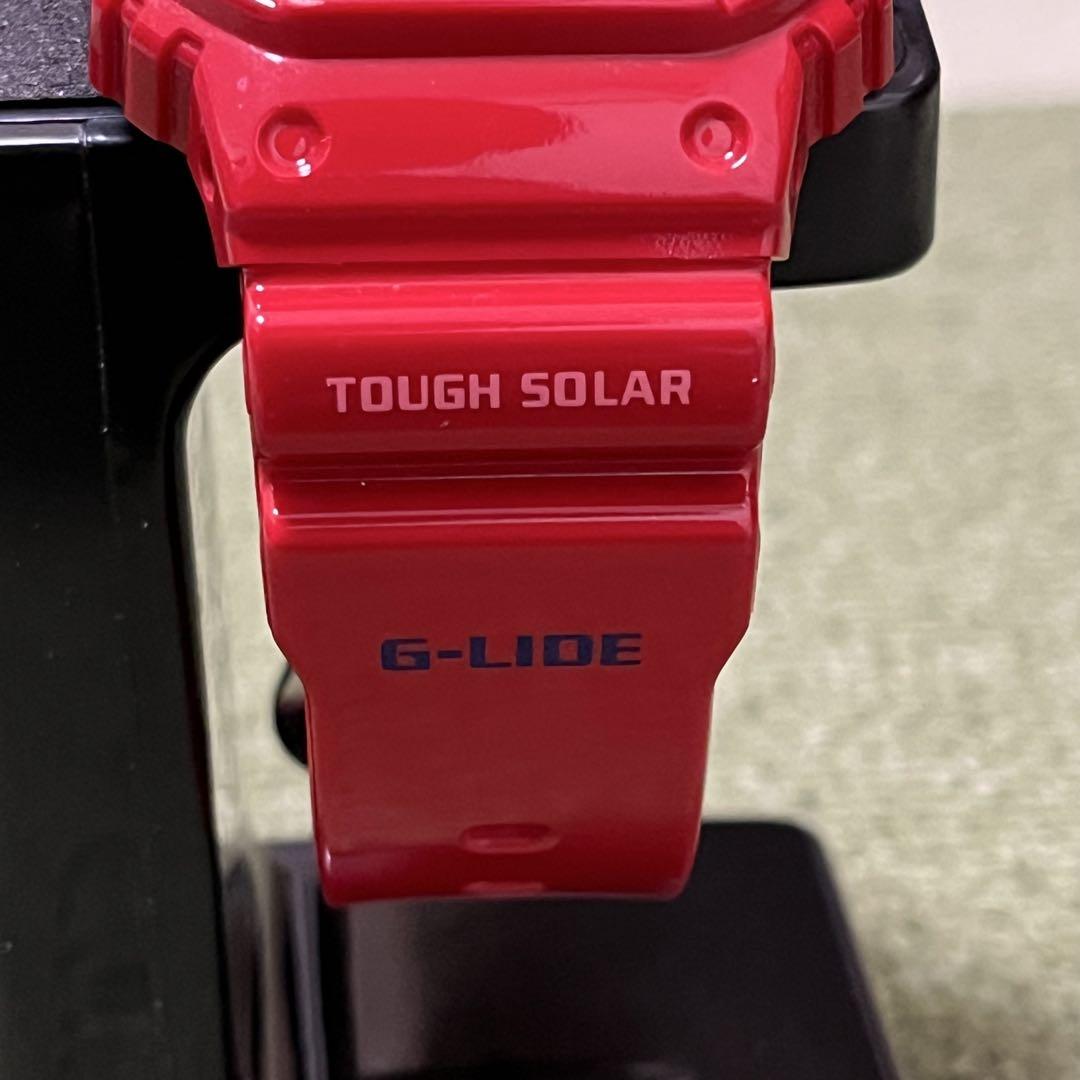 カシオ CASIO G-SHOCK GWX-5600C 電波ソーラー 赤 レッド