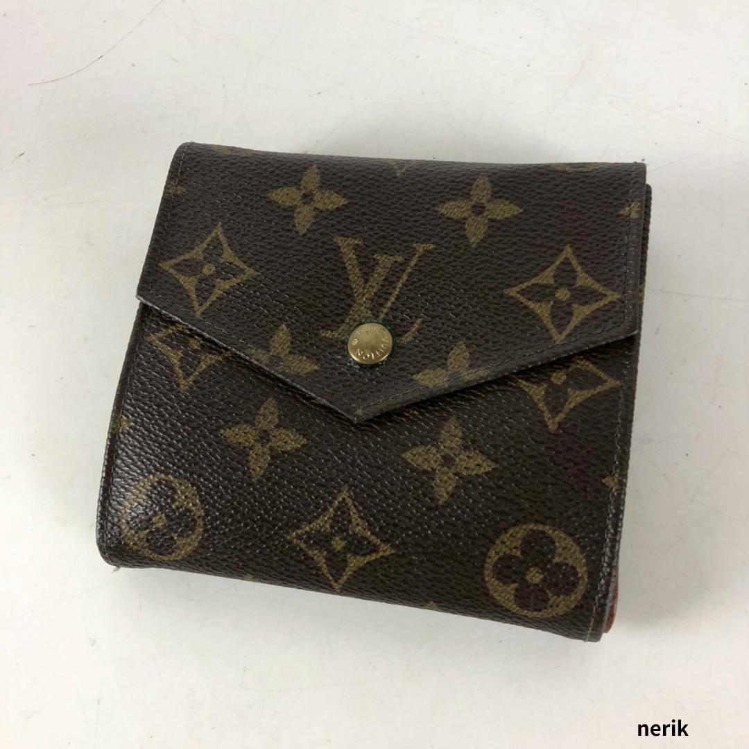 LOUIS VUITTON ポルト ビエ カルト クレディ モネ 三つ折り財布 LOUIS VUITTON ポルトモネビエカルトクレディ 三つ折り財布 正規品