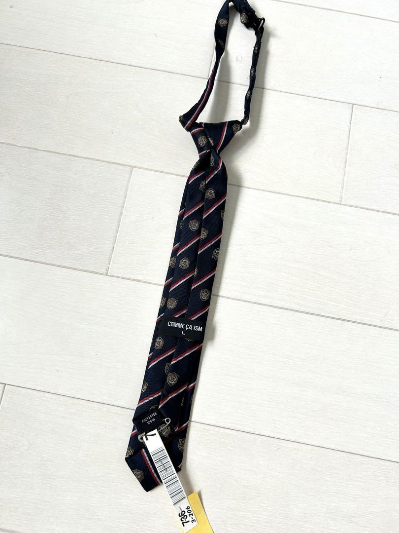 美品！【コムサ】スーツ　150cm 黒　ネクタイセット