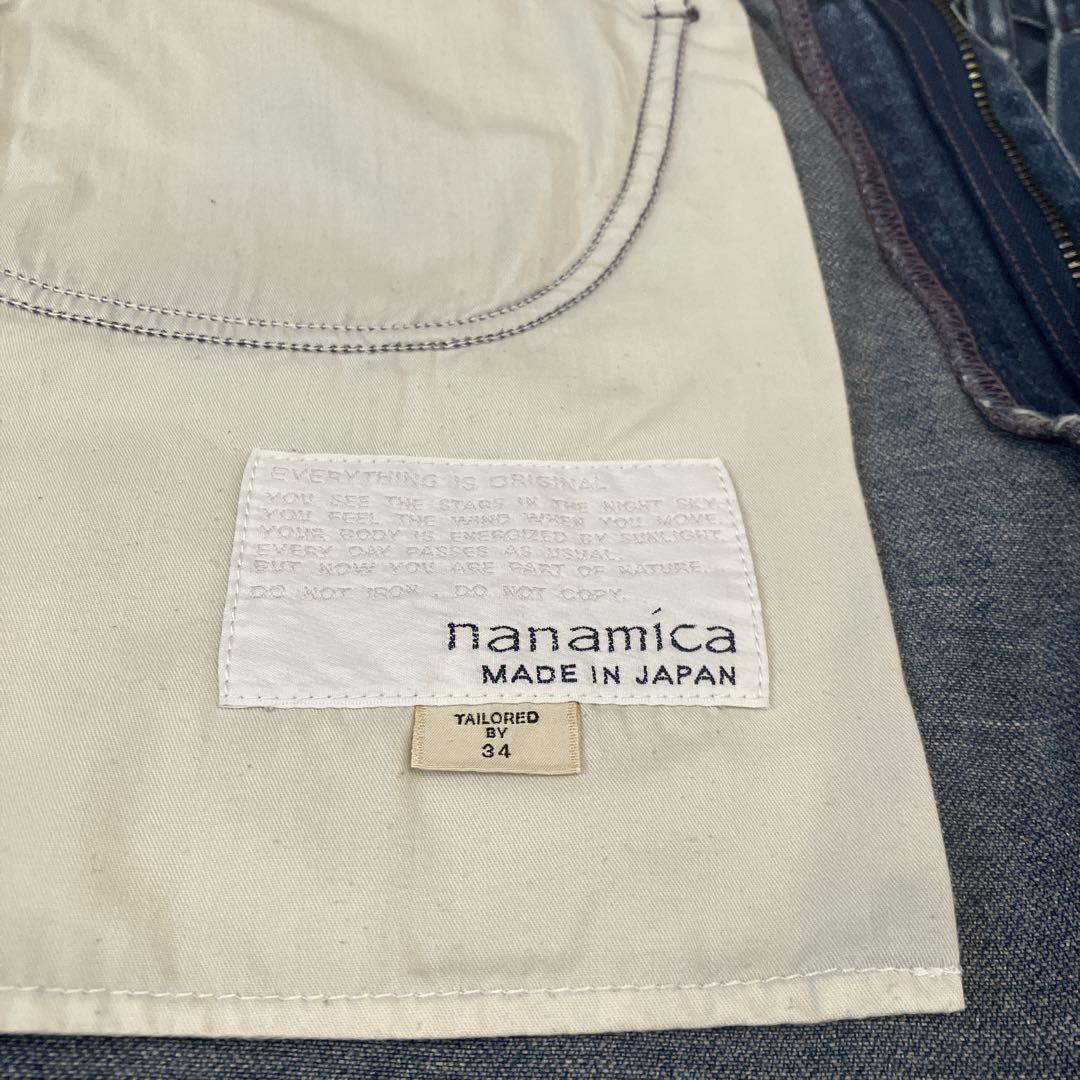 ナナミカ 5ポケット ストレート デニム パンツ SUCF914 34インチ ナナミカ 5ポケット ストレート デニム パンツ SUCF914 34インチ