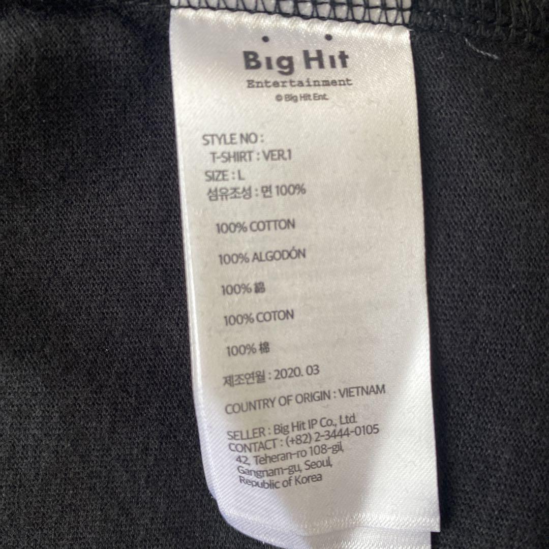 BTS Ｔシャツ　タグ付き　Lサイズ