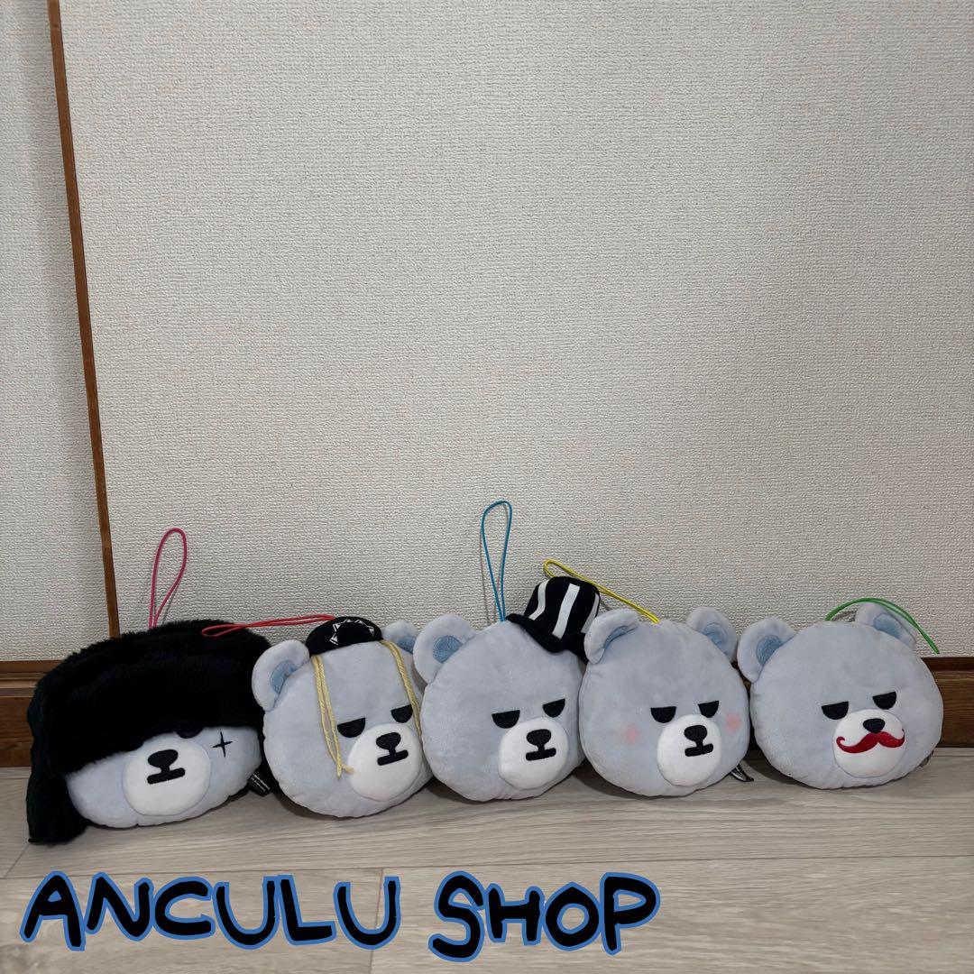 【 新品・タグ付】５個SET 薄型フェイスストラップ☆KRUNK×BIGBANG