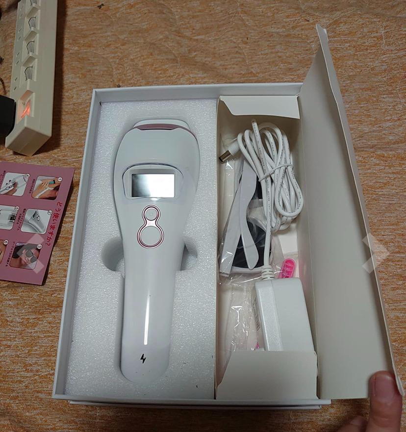低価本物保証 9C8F6 無痛冷感脱毛器 999999回照射 dp0KX-m22287773221 IPL脱毛器 レーザー お得国産