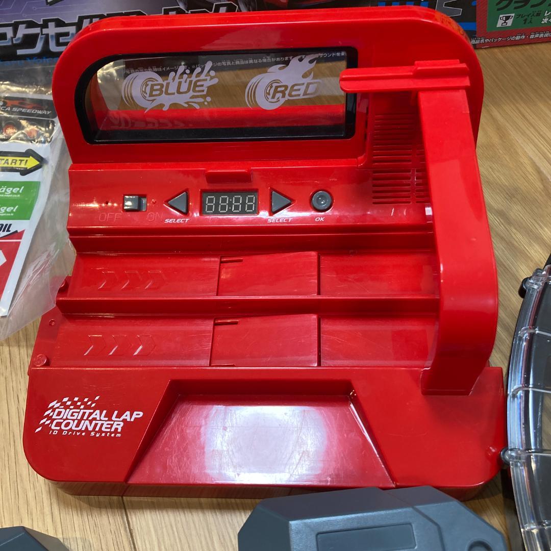 【送料無料】美品トミカスピードウェイ 実況サウンド！デジタルアクセルサーキット