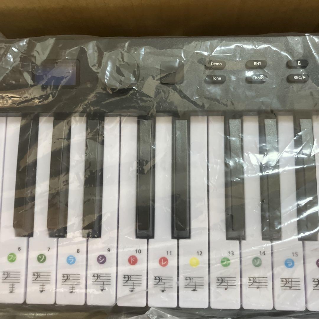 折りたたみ電子ピアノ　88鍵盤　充電タイプ　ブラック 鍵盤ライト機能あり
