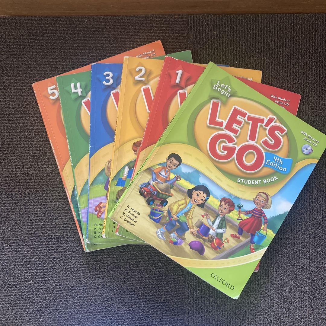 LET'S GO 4th Edition Student Book 英語教材6冊 - メルカリ