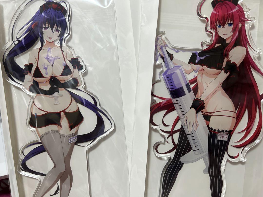 ハイスクールDxD HERO 特大アクリルスタンド 黒ナース 値下げ待ちいいね×