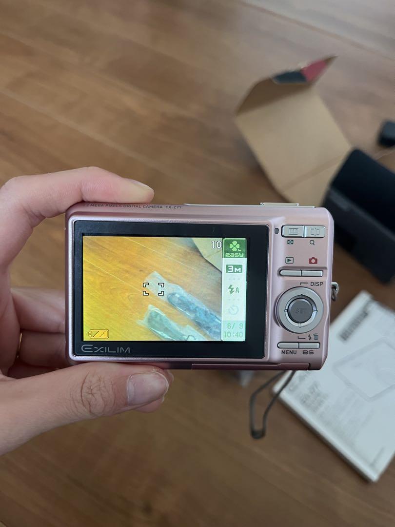 CASIO EX-Z77 ピンク デジタルカメラ