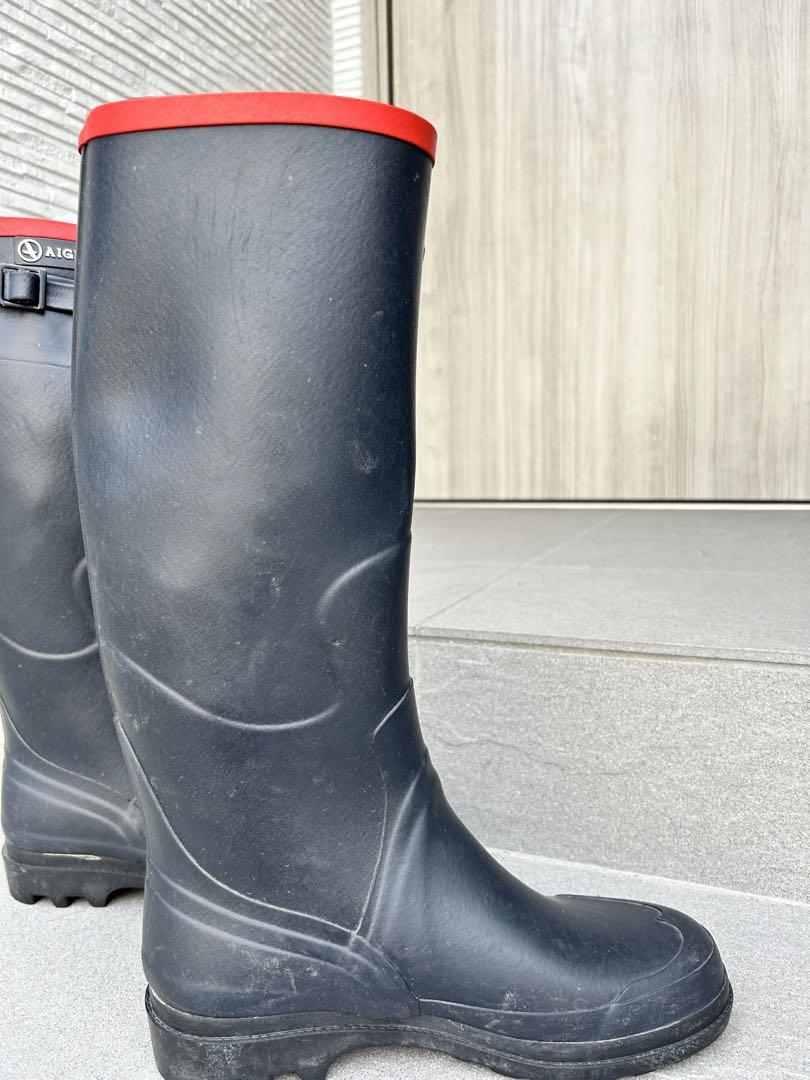 AIGLE ラバーブーツ　レインブーツ　サイズ42