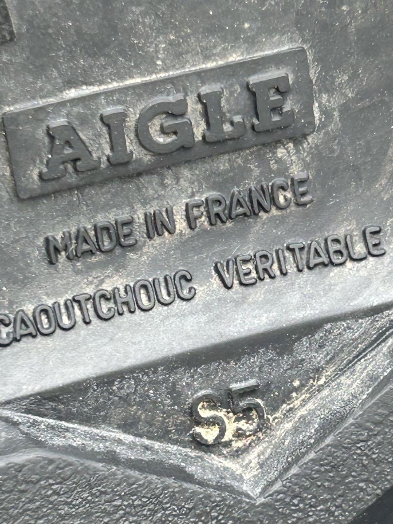AIGLE ラバーブーツ　レインブーツ　サイズ42