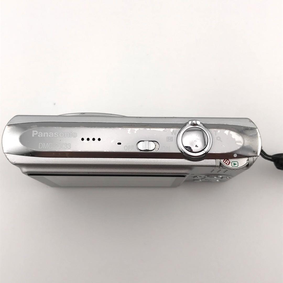 実写⭕️【動作確認済】Panasonic LUMIX DMC-FX33 シルバー 概要 デジタルカメラ DMC-FX33 | LUMIX（ルミックス） ミラー