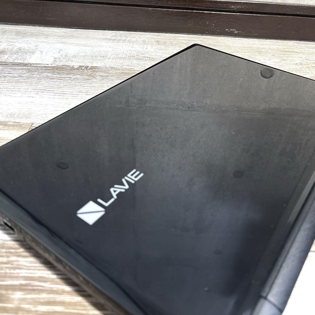 爆速仕様 薄型NEC LAVIEノートパソコン Webカメラ